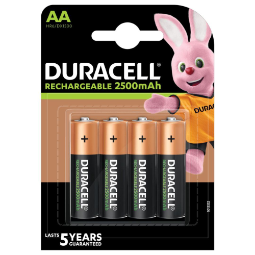 BATTERIA STILO RICARICABILE AA 1300MAH BLISTER 2PZ DURACELL